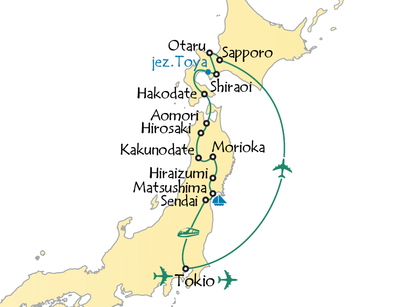 Japonia nieznana – Hokkaido i Tohoku 12 dni