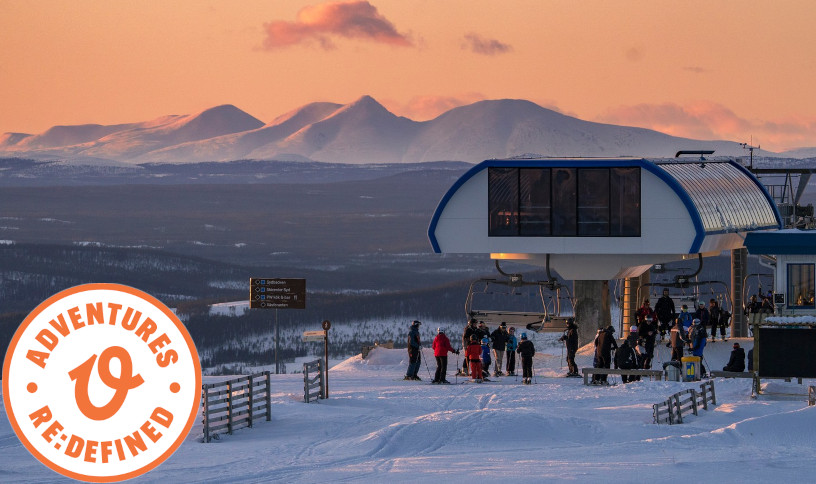 Szwecja: snowboard narty na Północy