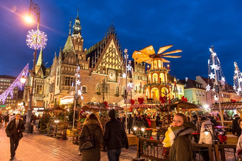 ŚWIĄTECZNY JARMARK WE WROCŁAWIU z noclegiem