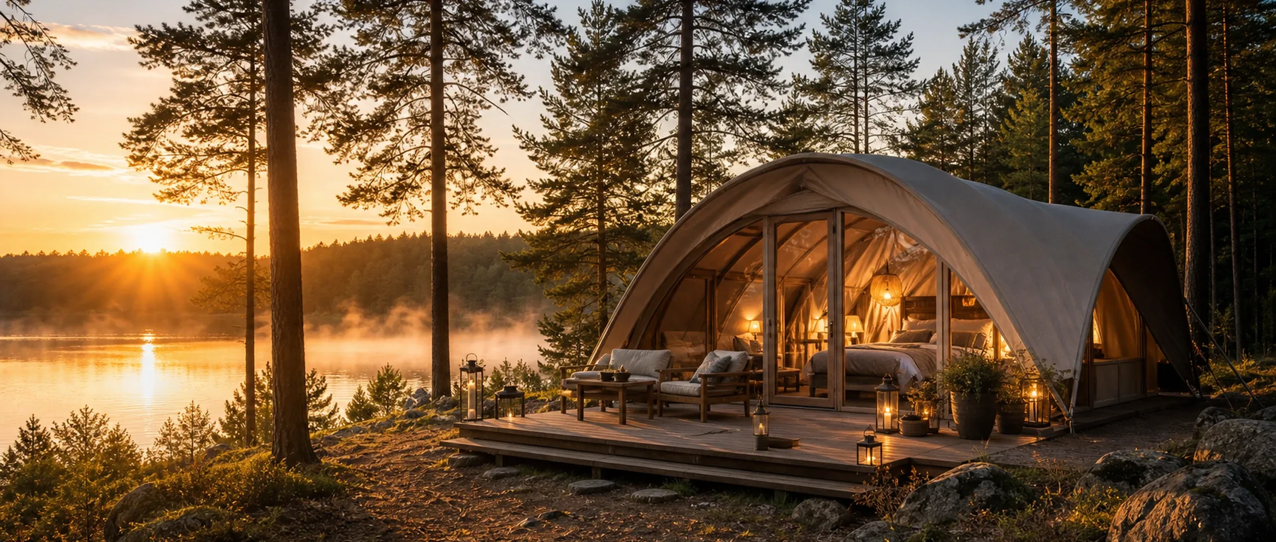 Top 20 glampingów w Polsce – gdzie udać się na luksusowy wypoczynek?