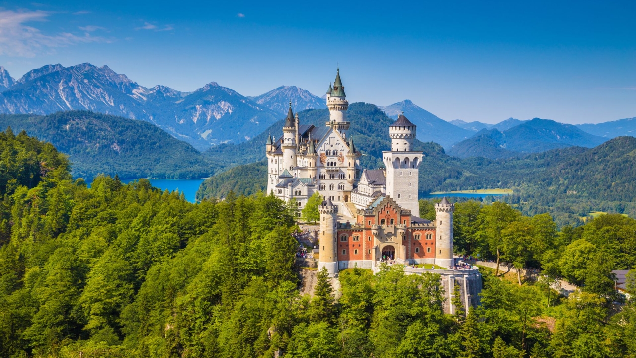 Austria,  Niemcy - Zamki Ludwika II (HB)